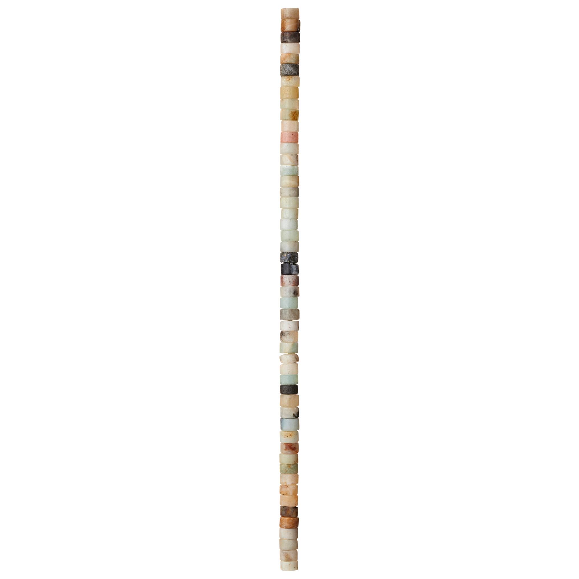 Aqua Amazonite Round Heishi Beads by Bead Landing™, 6mm